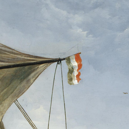 La Barca Del Passaggio Aelbert Cuyp acu50 quadro stampato su tela