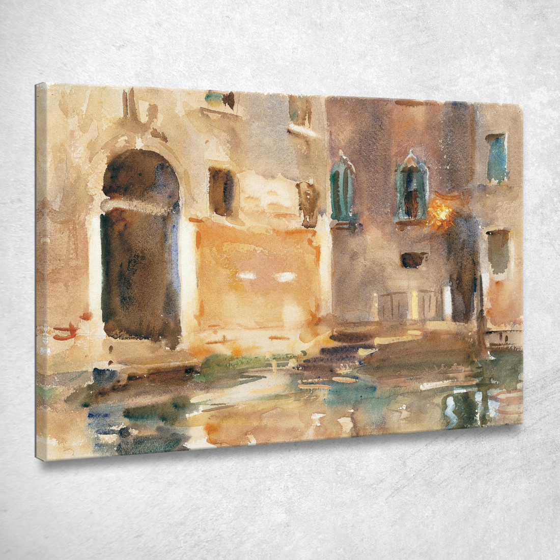 Venezia 2 John Singer Sargent jss359 quadro stampato su tela Venezia 2 John Singer Sargent jss359 quadro stampato su tela