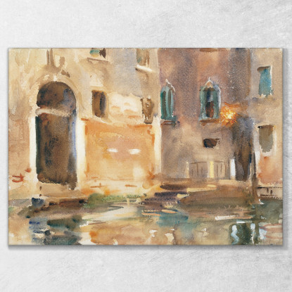Venezia 2 John Singer Sargent jss359 quadro stampato su tela