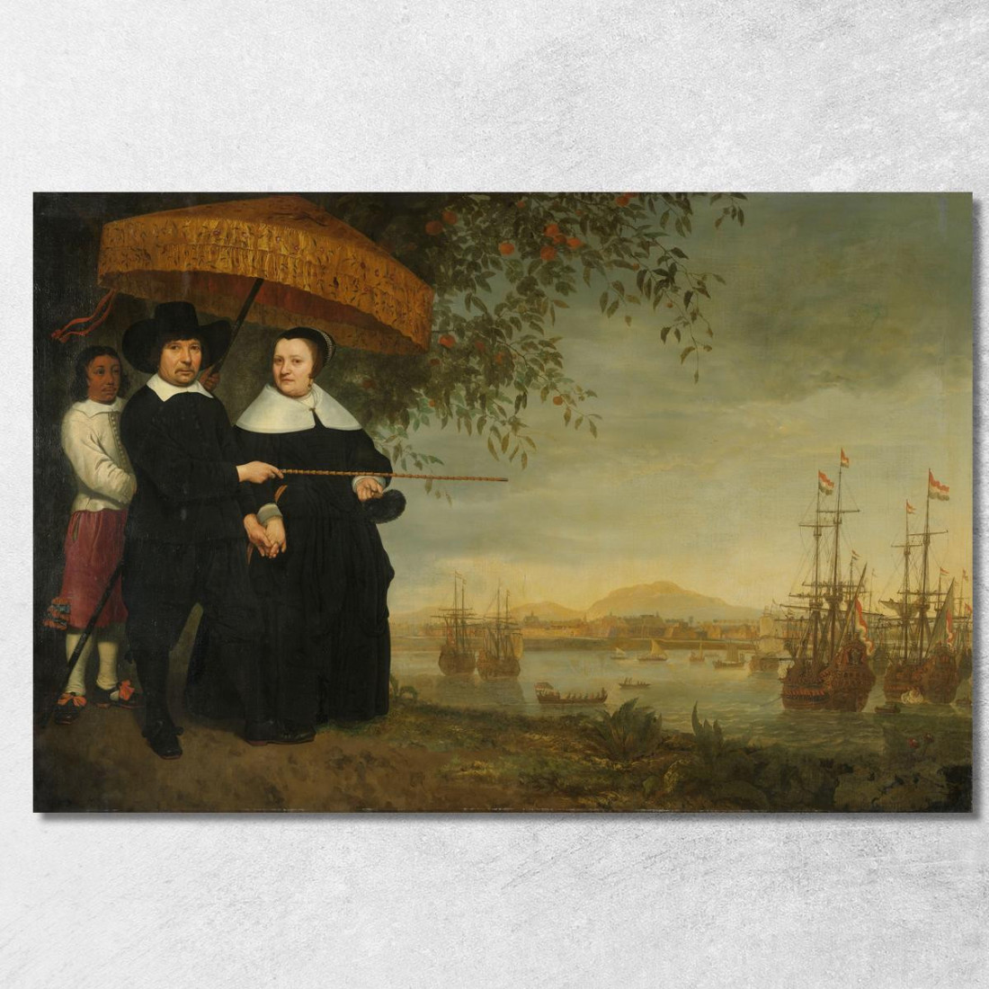 Mercante Senior Della Voc Aelbert Cuyp acu55 quadro stampato su tela Mercante Senior Della Voc Aelbert Cuyp acu55 quadro stampato su tela