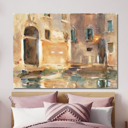 Venezia 2 John Singer Sargent jss359 quadro stampato su tela