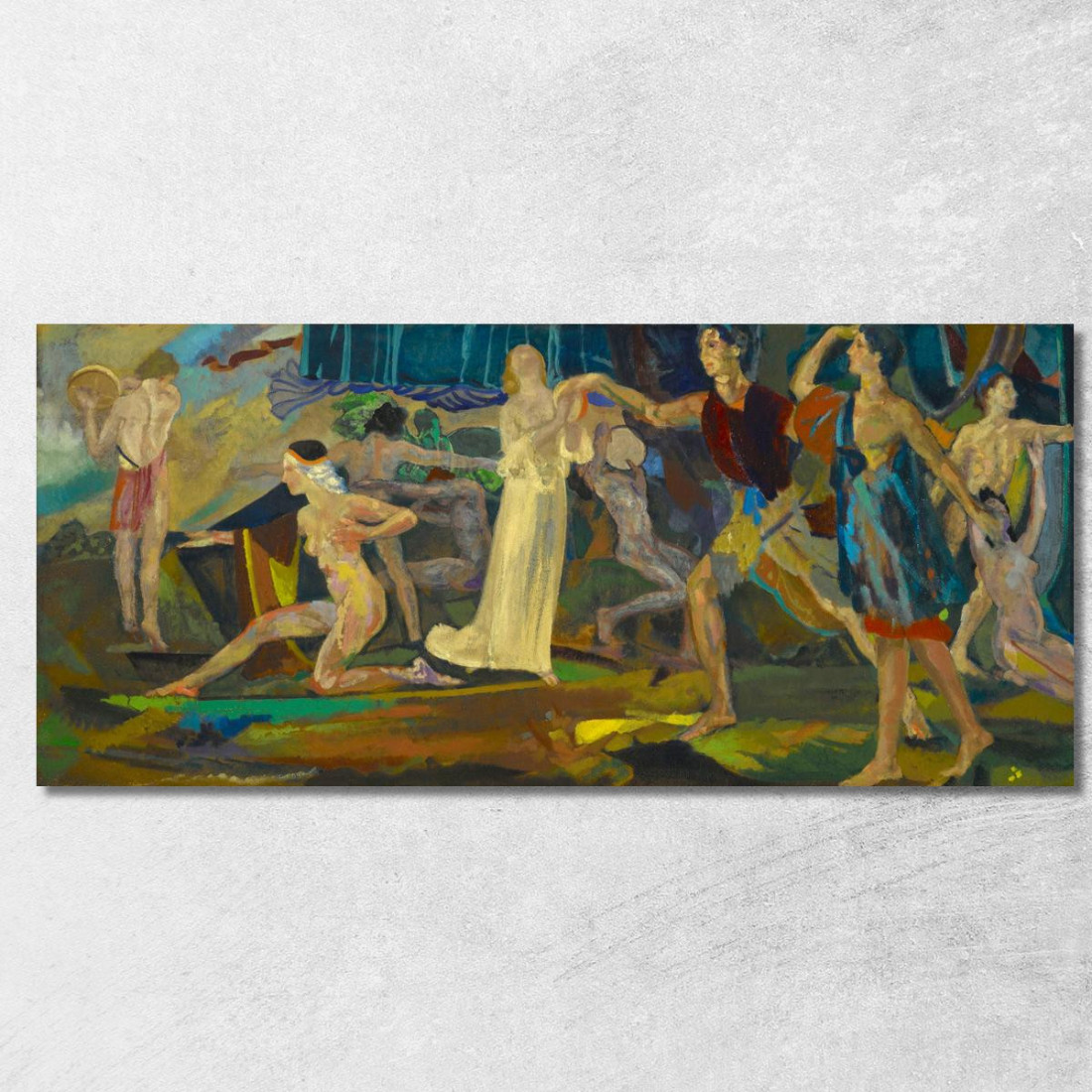 Freschezza Del Ferito Arthur Bowen Davies abd26 quadro stampato su tela Freschezza Del Ferito Arthur Bowen Davies abd26 quadro stampato su tela
