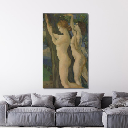 Dolci Foglie Tremule Arthur Bowen Davies abd52 quadro stampato su tela