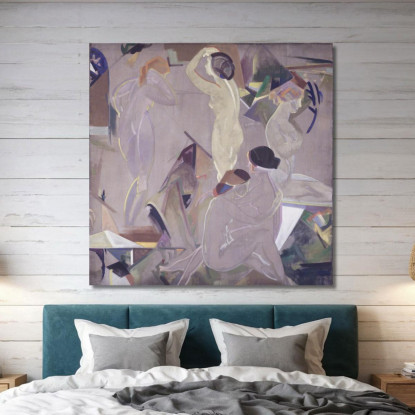 L’Aurora Arthur Bowen Davies abd56 quadro stampato su tela