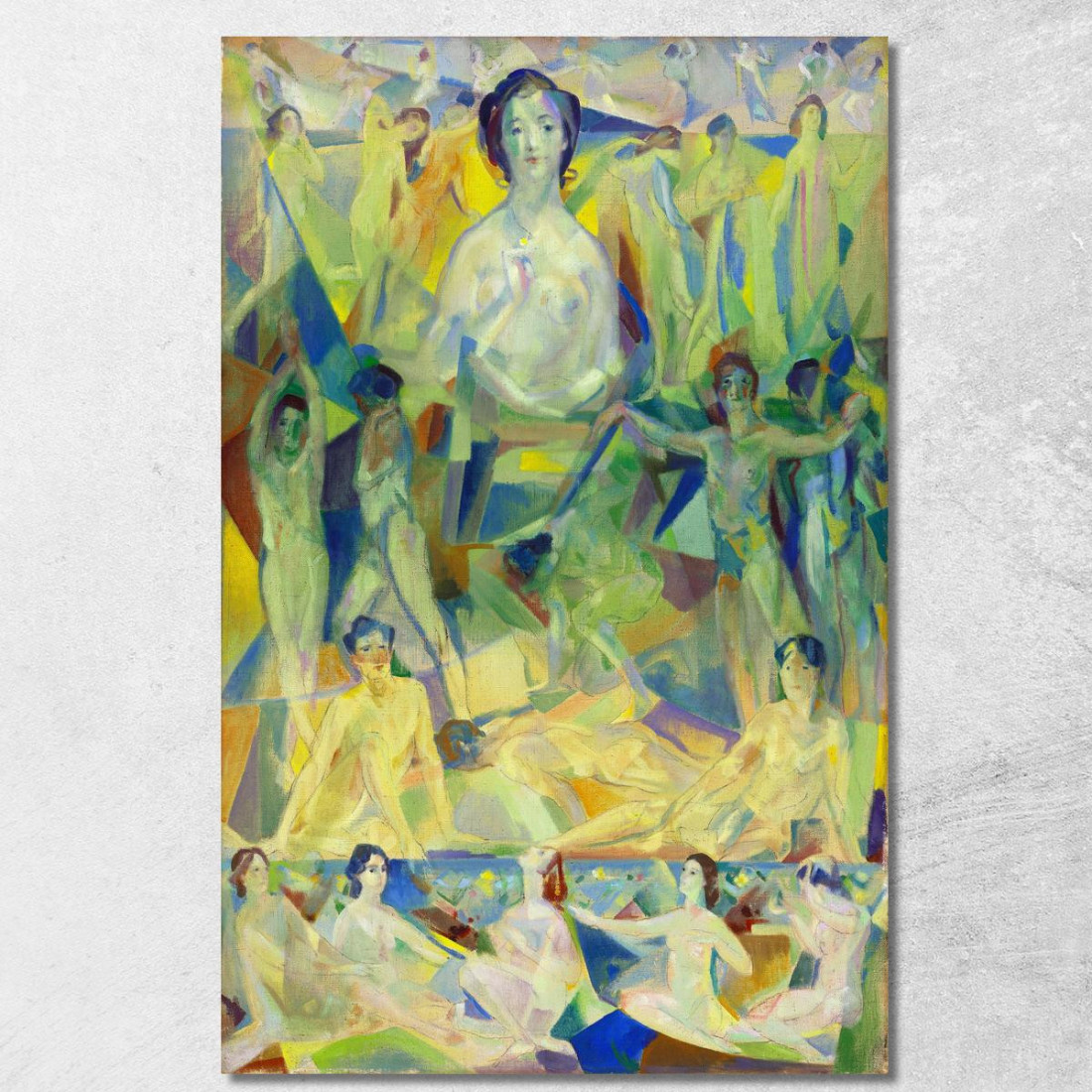 La Grande Madre Arthur Bowen Davies abd59 quadro stampato su tela La Grande Madre Arthur Bowen Davies abd59 quadro stampato su tela