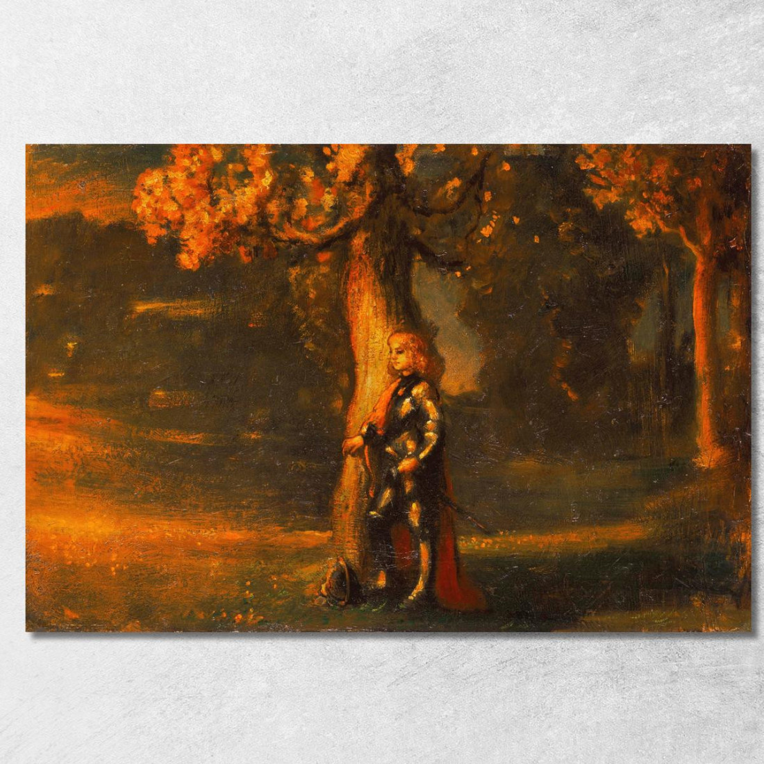 Visioni Di Gloria Arthur Bowen Davies abd65 quadro stampato su tela Visioni Di Gloria Arthur Bowen Davies abd65 quadro stampato su tela