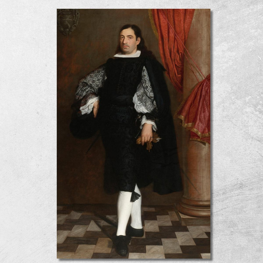 Ritratto Di Un Gentiluomo Presumibilmente Un Membro Della Famiglia Ostigliani Bartolomé Estebán Murillo bem14 quadro stampato s Ritratto Di Un Gentiluomo Presumibilmente Un Membro Della Famiglia Ostigliani Bartolomé Estebán Murillo bem14 quadro stampato s