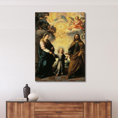 Il Ritorno Della Sacra Famiglia Dall'Egitto Bartolomé Estebán Murillo bem46 quadro stampato su tela