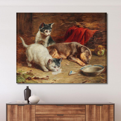 In Dispensa Carl Reichert crc33 quadro stampato su tela