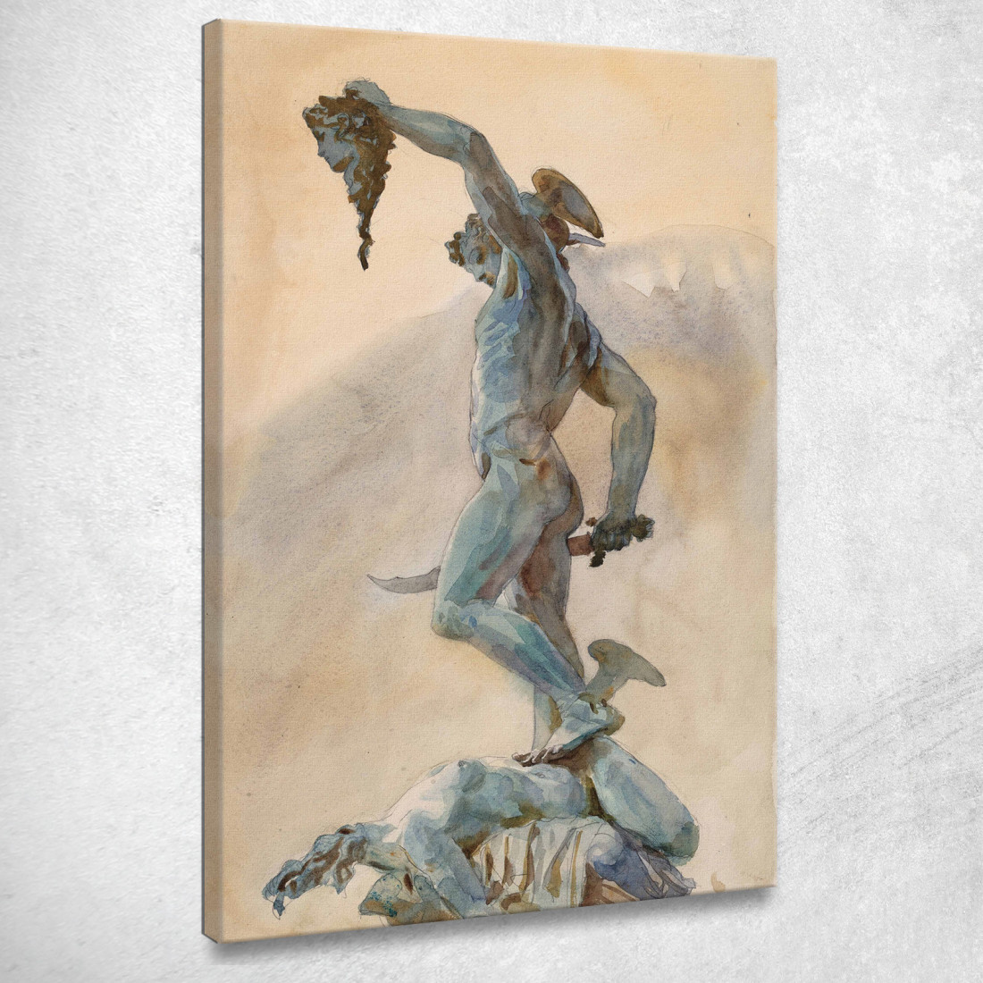 Perseo John Singer Sargent jss383 quadro stampato su tela Perseo John Singer Sargent jss383 quadro stampato su tela
