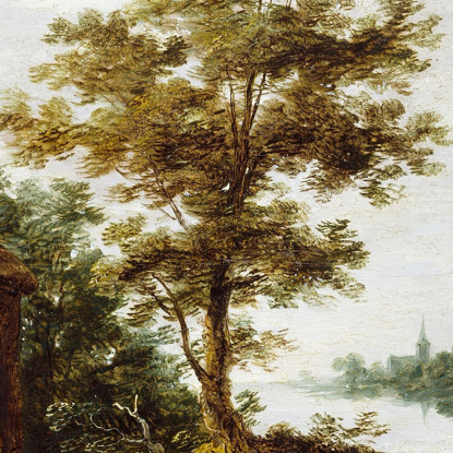 Un’Osteria Sul Fiume David Teniers The Younger dty14 quadro stampato su tela