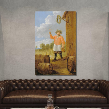 Autunno David Teniers The Younger dty27 quadro stampato su tela