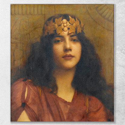 Una Principessa Persiana John William Godward jwg6 quadro stampato su tela