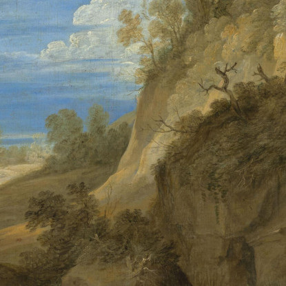 Paesaggio Con Un Accampamento Di Zingari David Teniers The Younger dty52 quadro stampato su tela