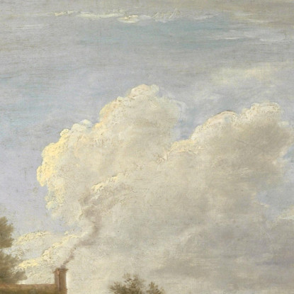 Paesaggio Con Figure Di Staffage David Teniers The Younger dty55 quadro stampato su tela