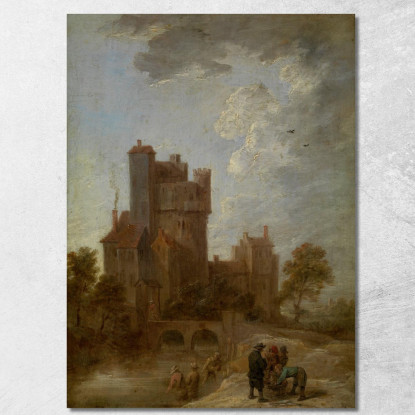 Mattino David Teniers The Younger dty59 quadro stampato su tela