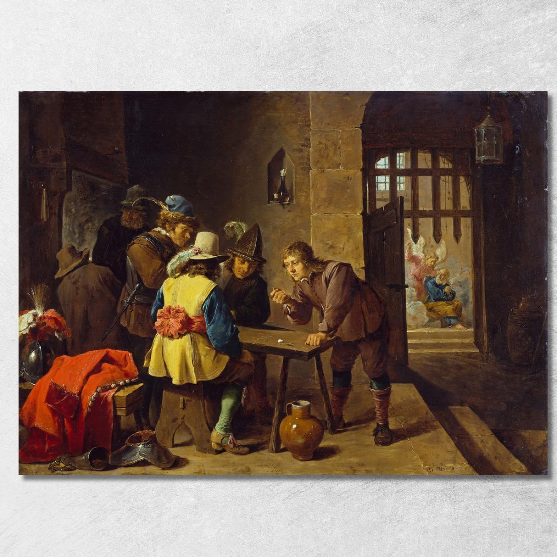 La Liberazione Di San Pietro David Teniers The Younger dty92 quadro stampato su tela La Liberazione Di San Pietro David Teniers The Younger dty92 quadro stampato su tela