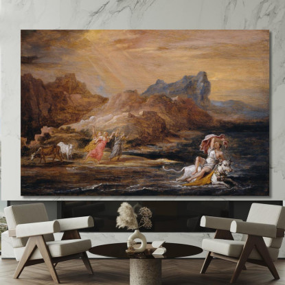Il Ratto Di Europa David Teniers The Younger dty102 quadro stampato su tela