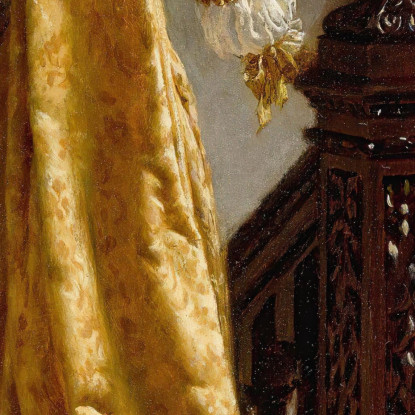 Qui M'Aime Me Suit (Chi Mi Ama Mi Segua) Edmund Blair Leighton ebl17 quadro stampato su tela