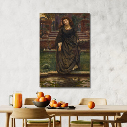 Attento Non Fidarti Di Lei Ti Sta Ingannando Edward John Poynter ejp6 quadro stampato su tela