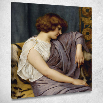 Briseide John William Godward jwg22 quadro stampato su tela