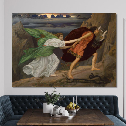 Orfeo Ed Euridice Edward John Poynter ejp19 quadro stampato su tela