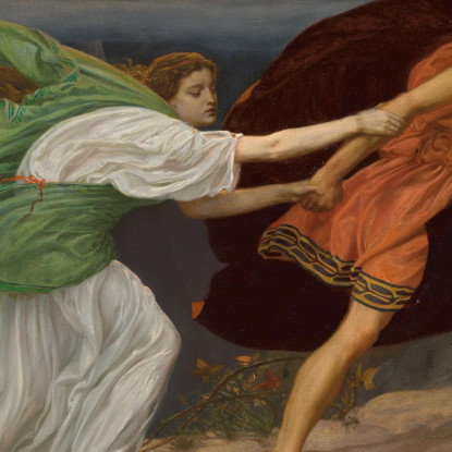 Orfeo Ed Euridice Edward John Poynter ejp19 quadro stampato su tela
