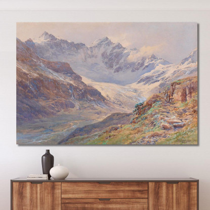 Ödenwinklkees Con Il Johannisberg Edward Theodore Compton etc60 quadro stampato su tela