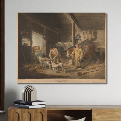 Il Primo Settembre – Mattina George Morland gmo43 quadro stampato su tela