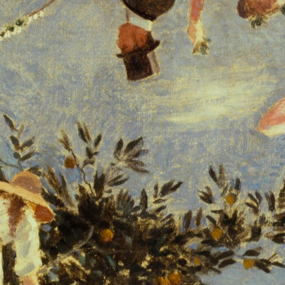 Battaglia Di Fiori A Nizza Henri Gervex hgr7 quadro stampato su tela
