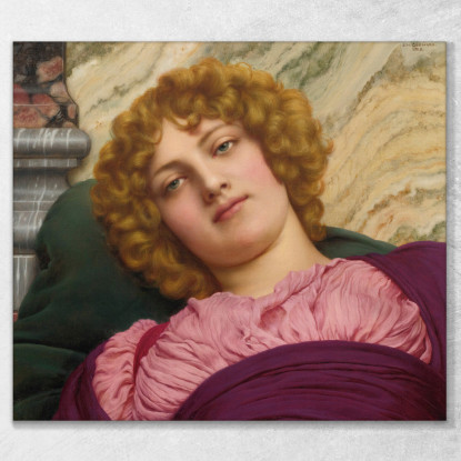 Mirrinna John William Godward jwg54 quadro stampato su tela