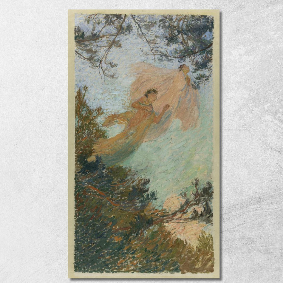 Le Muse Henri Martin hmt55 quadro stampato su tela Le Muse Henri Martin hmt55 quadro stampato su tela