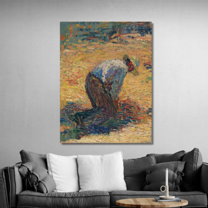 Studio Per La Moisson 2 Henri Martin hmt90 quadro stampato su tela