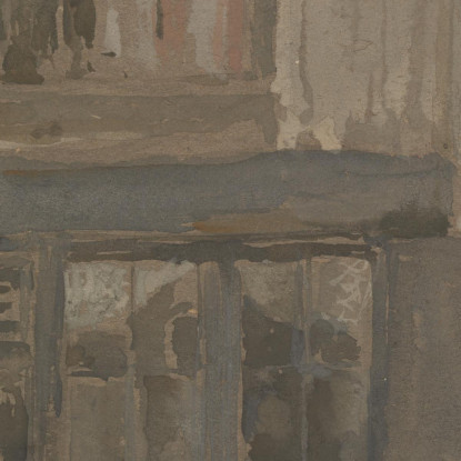 Facciata Di Una Casa James Abbott McNeill Whistler jam35 quadro stampato su tela