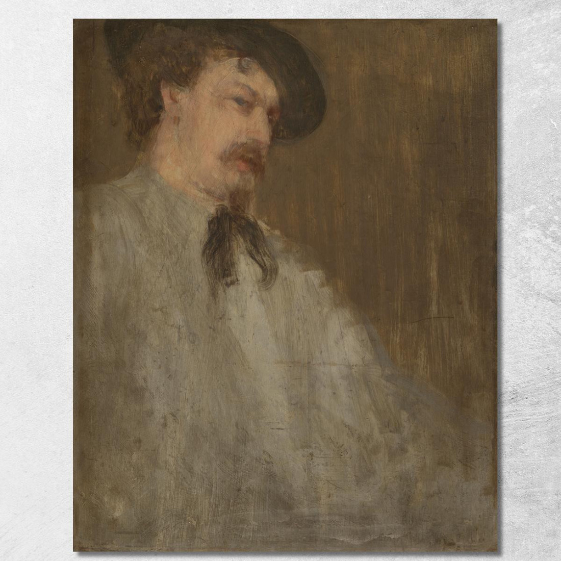 Ritratto Del Dr. William Mcneill Whistler James Abbott McNeill Whistler jam84 quadro stampato su tela Ritratto Del Dr. William Mcneill Whistler James Abbott McNeill Whistler jam84 quadro stampato su tela