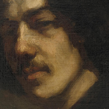 Ritratto Di Whistler Con Un Cappello James Abbott McNeill Whistler jam86 quadro stampato su tela