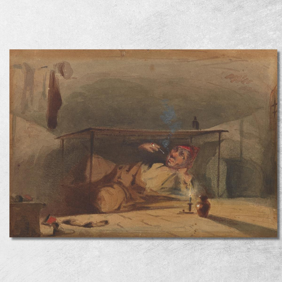Il Padrone Di Casa Di Sam Weller Nella Fleet James Abbott McNeill Whistler jam93 quadro stampato su tela Il Padrone Di Casa Di Sam Weller Nella Fleet James Abbott McNeill Whistler jam93 quadro stampato su tela