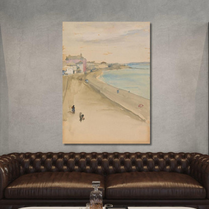 St. Ives Cornovaglia James Abbott McNeill Whistler jam100 quadro stampato su tela