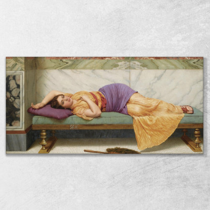 Il Sogno Ad Occhi Aperti John William Godward jwg73 quadro stampato su tela