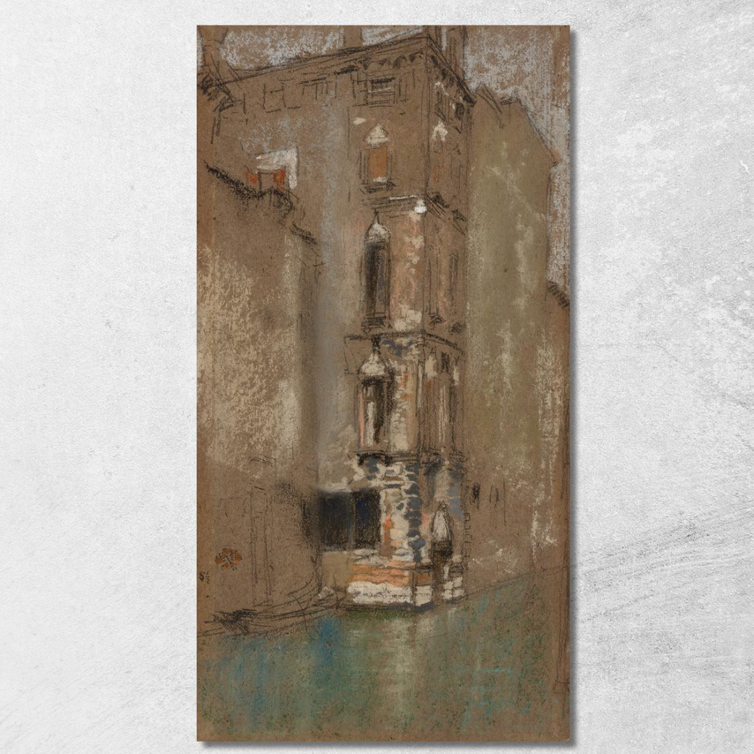 Il Palazzo Di Marmo James Abbott McNeill Whistler jam125 quadro stampato su tela Il Palazzo Di Marmo James Abbott McNeill Whistler jam125 quadro stampato su tela