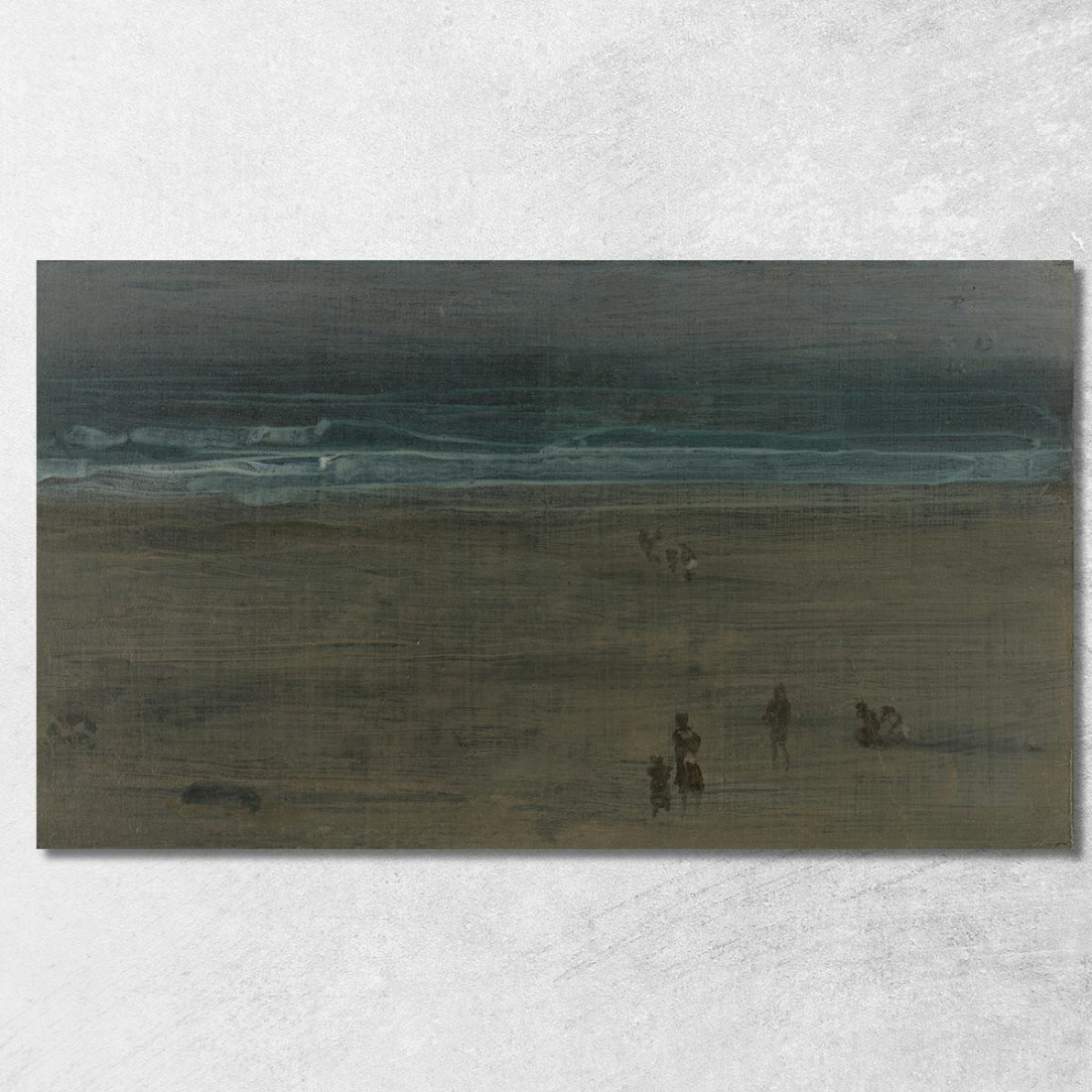Il Mare E La Sabbia James Abbott McNeill Whistler jam135 quadro stampato su tela Il Mare E La Sabbia James Abbott McNeill Whistler jam135 quadro stampato su tela