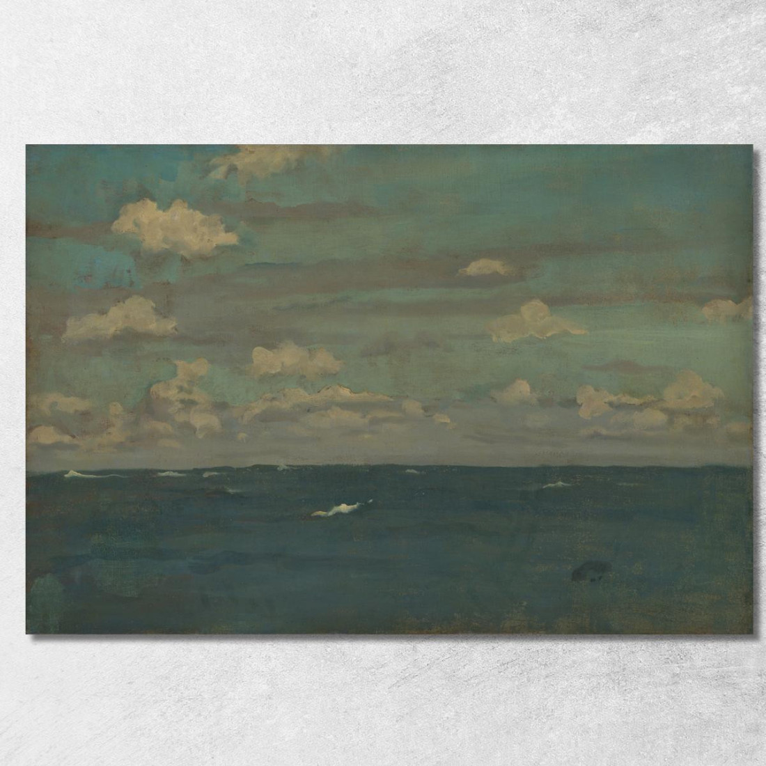 Viola E Argento: Il Mare Profondo James Abbott McNeill Whistler jam152 quadro stampato su tela Viola E Argento: Il Mare Profondo James Abbott McNeill Whistler jam152 quadro stampato su tela