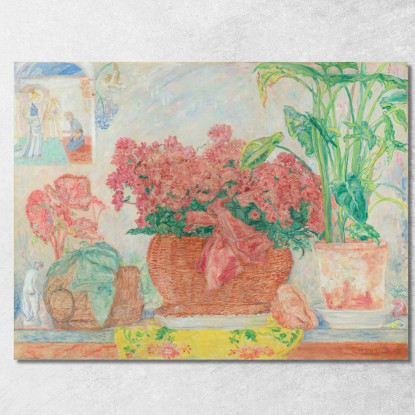 Azalee James Ensor jen5 quadro stampato su tela