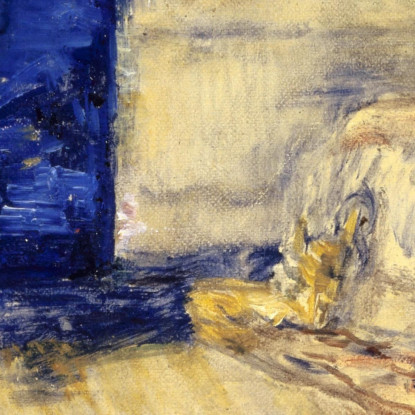 Mosche Blu E Pollo James Ensor jen9 quadro stampato su tela