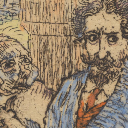 Diavoli Che Mi Tormentano James Ensor jen43 quadro stampato su tela