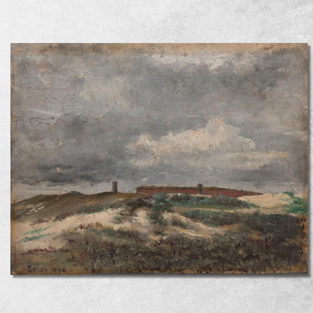 Forte Wellington James Ensor jen52 quadro stampato su tela Forte Wellington James Ensor jen52 quadro stampato su tela