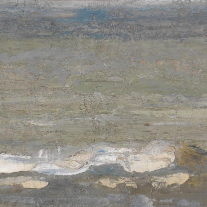 Paesaggio Marino Grigio James Ensor jen54 quadro stampato su tela