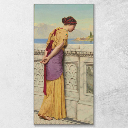 Chi Possono Essere John William Godward jwg92 quadro stampato su tela