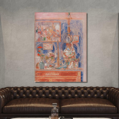 Un Buon Angolo Di Casa Mia James Ensor jen114 quadro stampato su tela