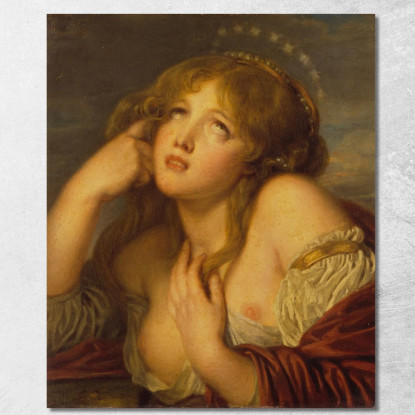 Ariadne Jean-Baptiste Greuze jbg8 canvas print